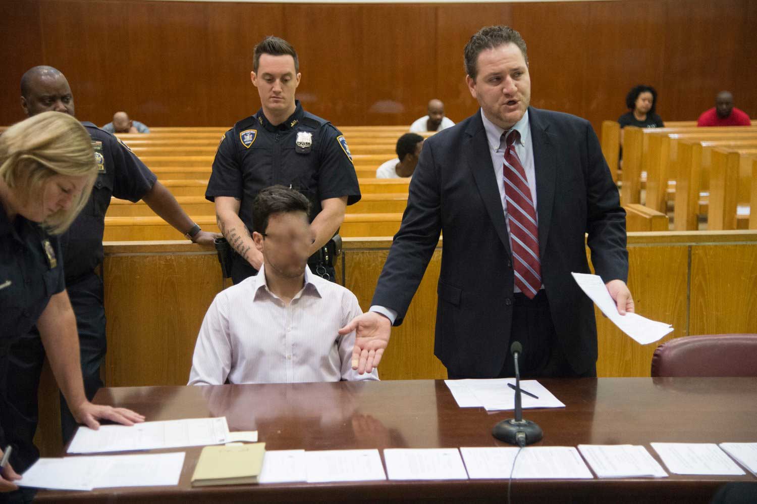 Jonathan Rosenberg in Court Room